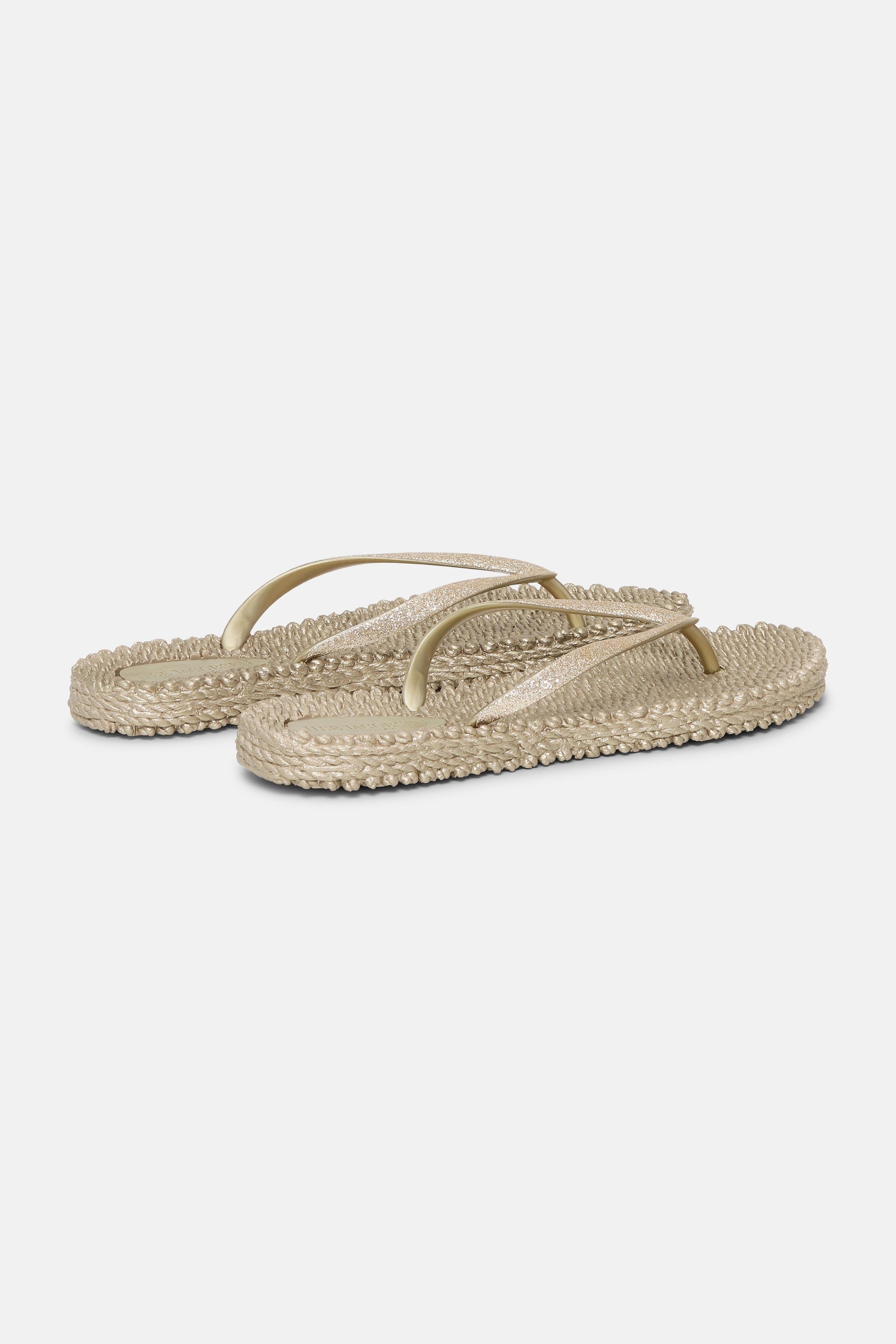 Flip-flops Glitter - Platin